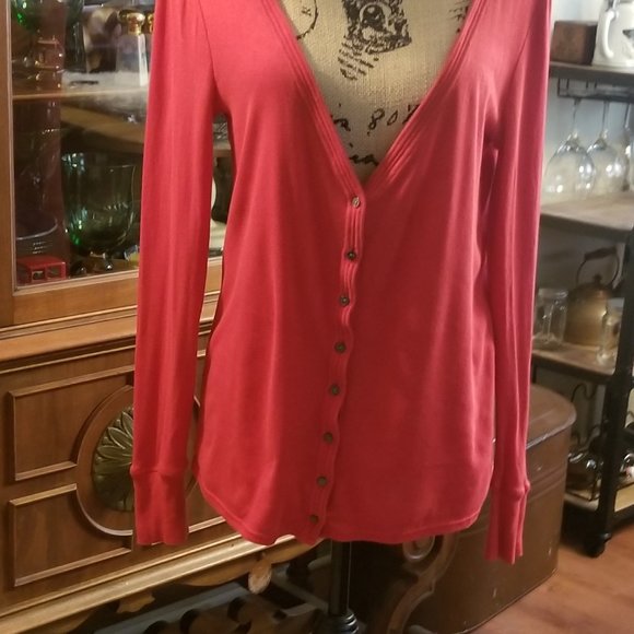 ellavie size small button up Cardigan size S - Picture 2 of 7